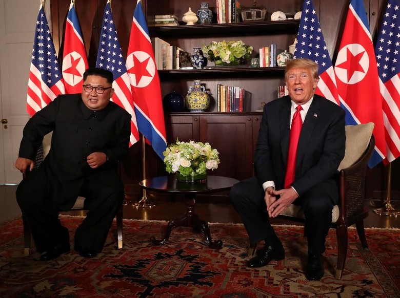 Fakta-Fakta Menarik Pertemuan Donald Trump & Kim Jong-Un di Singapura